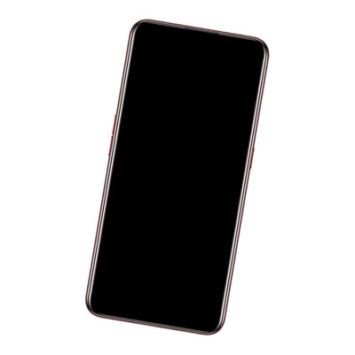 Camera Lens Glass with Frame for Realme Q2 Pro  Black