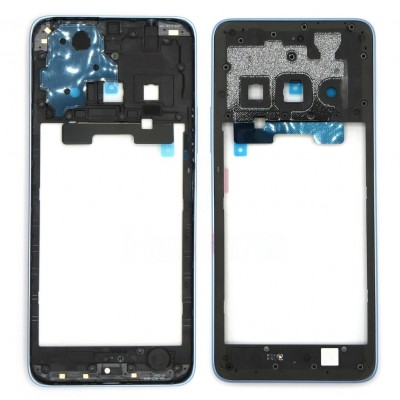 Middle Frame Ring Only For Xiaomi Redmi A3 Blue By - Maxbhi Com