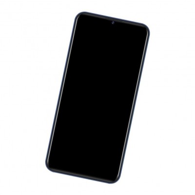 Camera Lens Glass with Frame for I Kall Z20 Pro Black