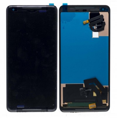 Lcd With Touch Screen For Google Pixel Xl 2 Black By - Maxbhi Com
