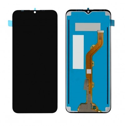 LCD with Touch Screen for Tecno Spark Go Plus Black