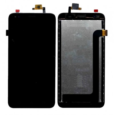 Lcd With Touch Screen For Intex Aqua Lions T1 Lite Black By - Maxbhi Com