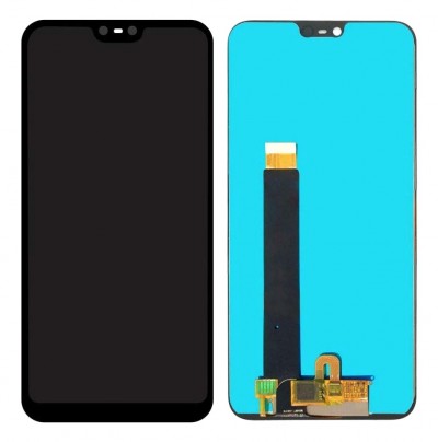 Lcd With Touch Screen For Nokia X6 2018 Black By - Maxbhi Com
