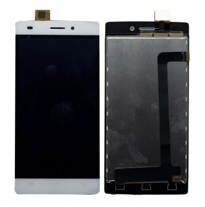 Lcd With Touch Screen For Intex Aqua Ace Ii Black By - Maxbhi Com