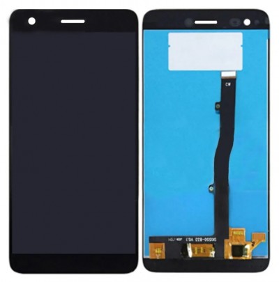 Lcd With Touch Screen For Zte Blade A3 Black By - Maxbhi Com