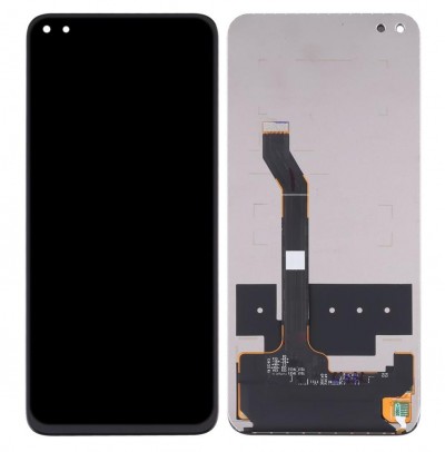 Lcd With Touch Screen For Honor 50 Lite Black By - Maxbhi Com