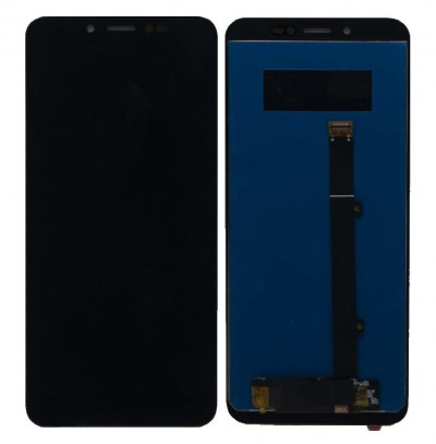 Lcd With Touch Screen For Micromax Canvas 2 Plus 2018 Black By - Maxbhi Com