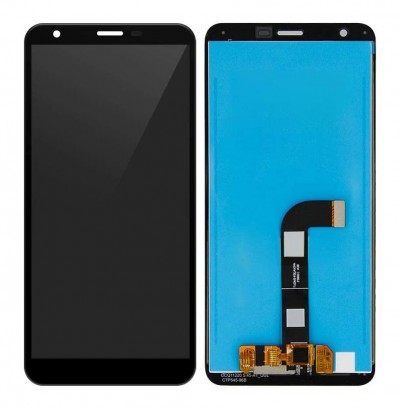 Lcd With Touch Screen For Lg Aristo 4 Plus Black By - Maxbhi Com