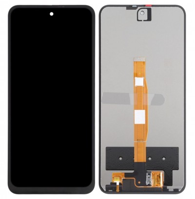 Lcd With Touch Screen For Nokia Xr20 Black By - Maxbhi Com