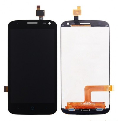 Lcd With Touch Screen For Zte Blade Q Lux 4g White By - Maxbhi Com
