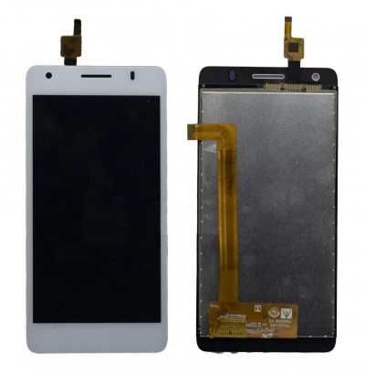 Lcd With Touch Screen For Intex Aqua Star 2 8gb White By - Maxbhi Com