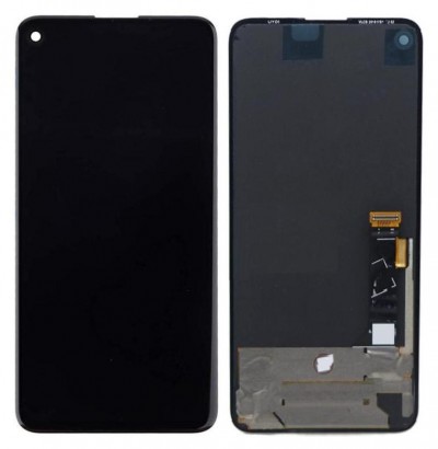 Lcd With Touch Screen For Google Pixel 4a 5g Black By - Maxbhi Com