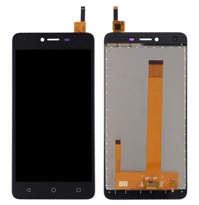 Lcd With Touch Screen For Wiko Lenny3 Max White By - Maxbhi Com