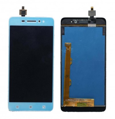 Lcd With Touch Screen For Lenovo S60 White By - Maxbhi Com