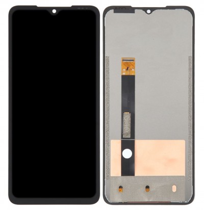 Lcd With Touch Screen For Umidigi Bison X10g Black By - Maxbhi Com