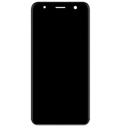 Lcd With Touch Screen For Lava R3 Black By - Maxbhi Com