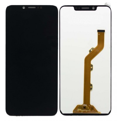 Lcd With Touch Screen For Tecno Camon Iclick 2 Black By - Maxbhi Com