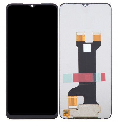 Lcd With Touch Screen For Zte Blade V50 Design 5g Black By - Maxbhi Com