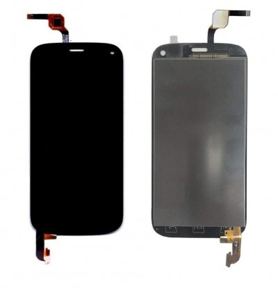 Lcd With Touch Screen For Micromax Canvas Turbo A250 Black By - Maxbhi Com