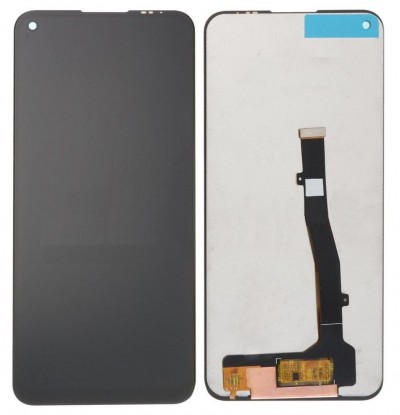 Lcd With Touch Screen For Zte Axon 11 Se 5g Black By - Maxbhi Com