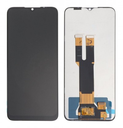 Lcd With Touch Screen For Nokia C32 Black By - Maxbhi Com