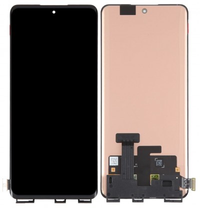 Lcd With Touch Screen For Oppo Reno 11 Pro 5g Black By - Maxbhi Com
