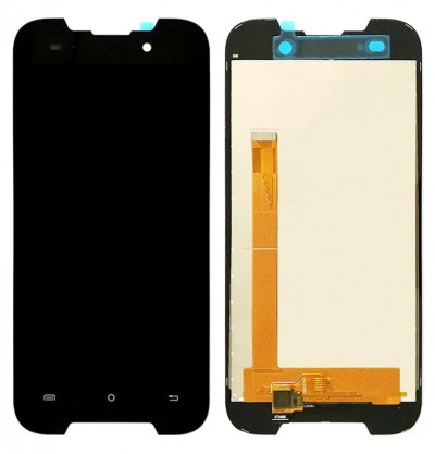 Lcd With Touch Screen For Cubot Quest Lite Black By - Maxbhi Com