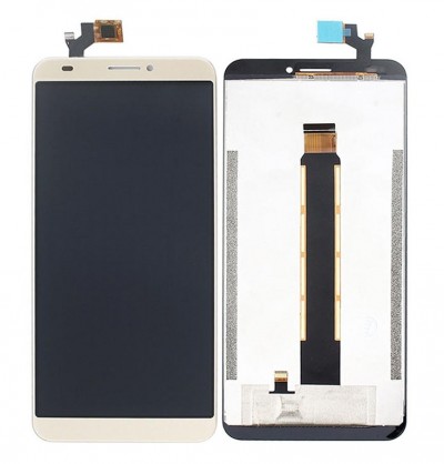 Lcd With Touch Screen For Blackview S6 Gold By - Maxbhi Com