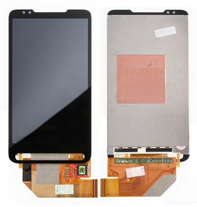 Lcd With Touch Screen For Tata Docomo Htc Hd2 Black By - Maxbhi Com