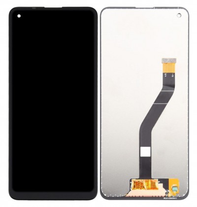 Lcd With Touch Screen For Wiko View 5 Black By - Maxbhi Com