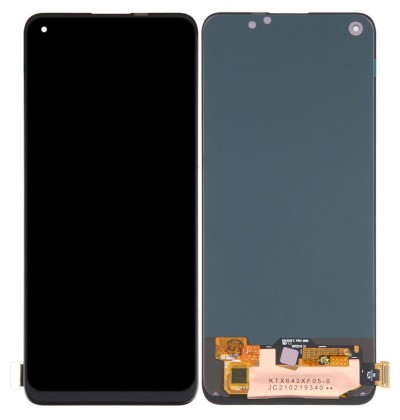 Lcd With Touch Screen For Oppo Reno 6 Lite Black By - Maxbhi Com