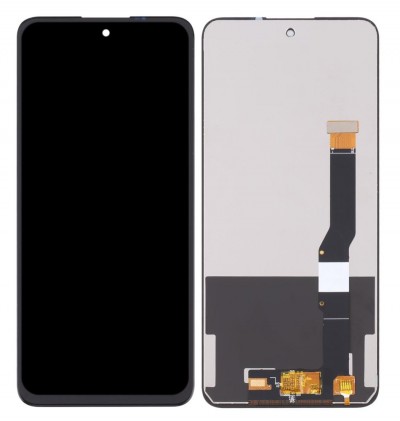 Lcd With Touch Screen For Tcl 20l Black By - Maxbhi Com