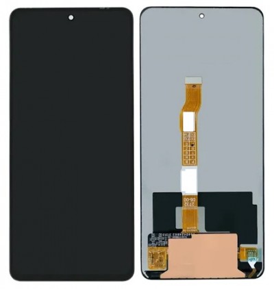 Lcd With Touch Screen For Vivo Iqoo Z10x Black By - Maxbhi Com
