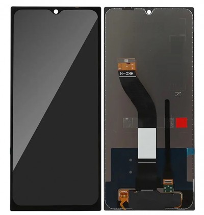 Lcd With Touch Screen For Oukitel C62 Black By - Maxbhi Com
