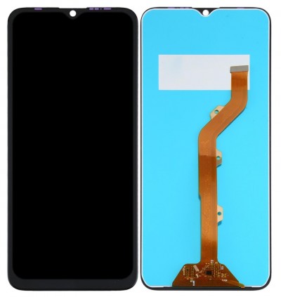 Lcd With Touch Screen For Tecno Camon 12 White By - Maxbhi Com