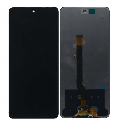 Display for Infinix Hot 11s Black (Combo Folder) by Maxbhi.com