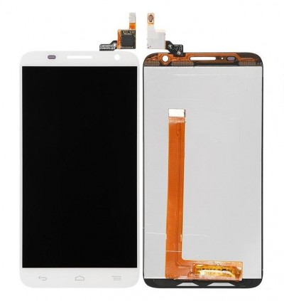 Lcd With Touch Screen For Alcatel Idol 2 S White By - Maxbhi Com