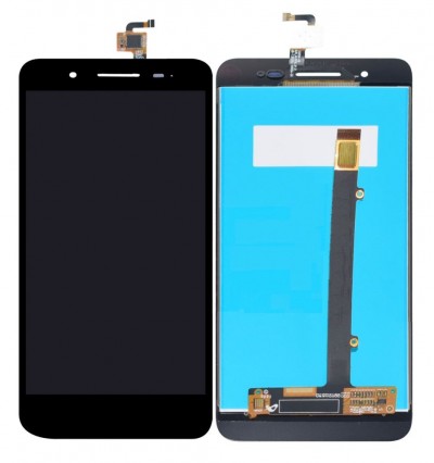 Lcd With Touch Screen For Micromax Canvas Pace 4g Q416 Black By - Maxbhi Com