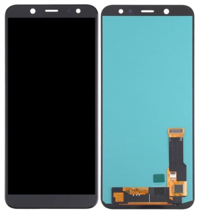 Lcd With Touch Screen For Samsung Galaxy A6 2018 Sma600n Black By - Maxbhi Com