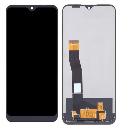 Lcd With Touch Screen For Nokia C110 Black By - Maxbhi Com