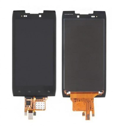 Lcd With Touch Screen For Motorola Razr Maxx Black By - Maxbhi Com