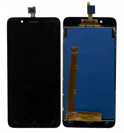 Lcd With Touch Screen For Panasonic P99 Black By - Maxbhi Com