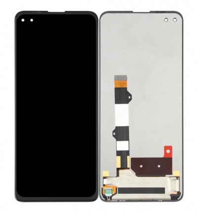 Lcd With Touch Screen For Motorola Moto G100black By - Maxbhi Com