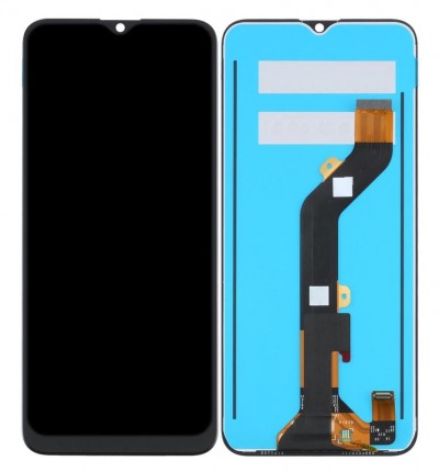 Display for Infinix Smart 5 2020 Black (Combo Folder) by Maxbhi.com