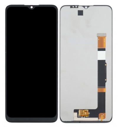 Lcd With Touch Screen For Tcl 20 Xe Grey By - Maxbhi Com