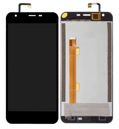 Lcd With Touch Screen For Oukitel K7000 Black By - Maxbhi Com