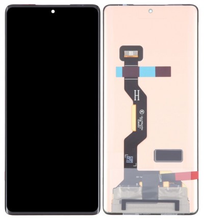 Lcd With Touch Screen For Motorola Moto X50 Ultra Gold By - Maxbhi Com