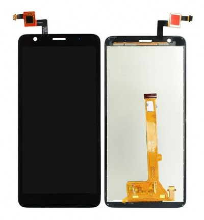 Lcd With Touch Screen For Zte Blade L9 Black By - Maxbhi Com