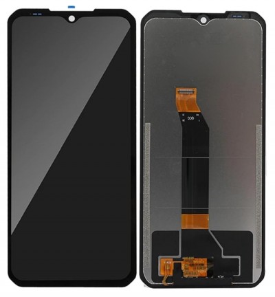 Lcd With Touch Screen For Doogee V31gt Silver By - Maxbhi Com