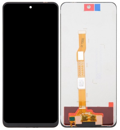 Lcd With Touch Screen For Vivo Y28 4g Black By - Maxbhi Com